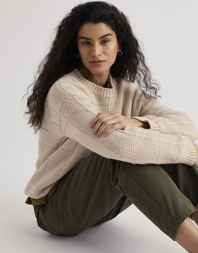 Seasalt - Seasalt Cornwall neutrals Hedge Rock Jumper
