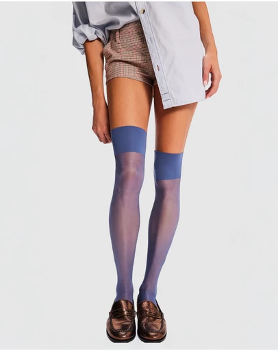 High Heel Jungle - Lucy Sheer Thigh Socks