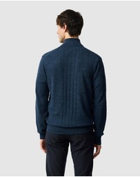 Rodd & Gunn - Fortrose 1/4 Zip Knit