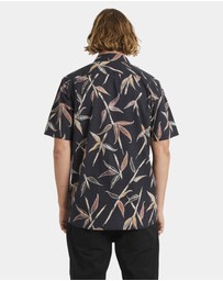 Volcom - Mens Scaler Stone Woven Short Sleeve Shirt