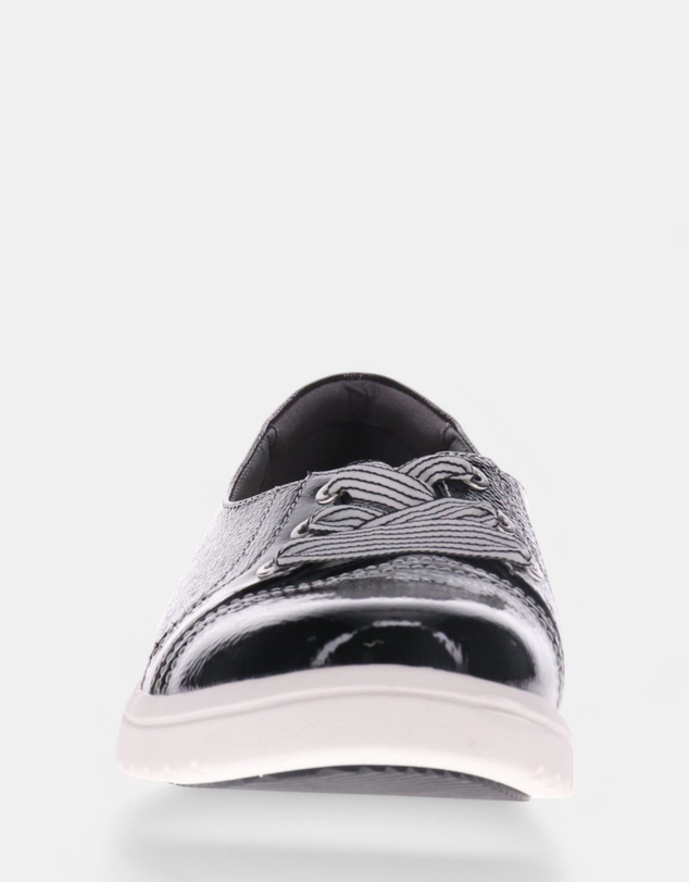 Mia Vita - Bridgette II Casual Sneaker - Black Patent