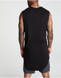 Surrounded By Ghosts - The Galena Cotton Rib Tail Muscle T-Shirt