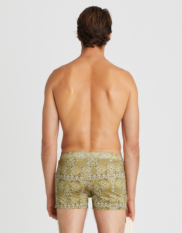 Aqua Blu Australia - Driftwood Lycra Swim Shorts