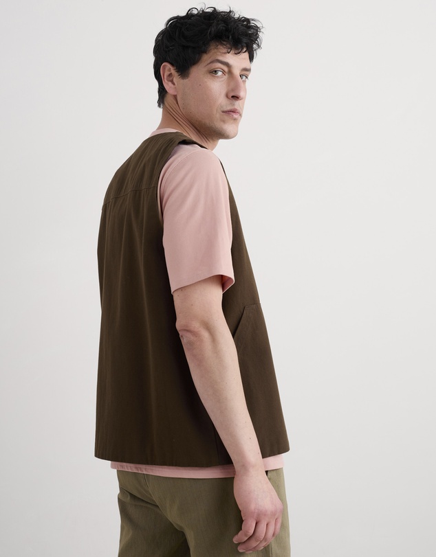 Seasalt - Seasalt Cornwall Brown Metern Waistcoat