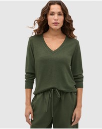 Seed Heritage - Supersoft V Neck Top