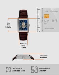 Fossil - Carraway Brown Analogue Watch