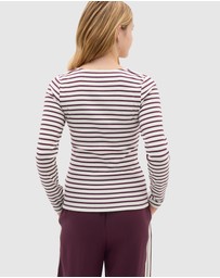 Seed Heritage - Square Neck Logo Tee - Teen