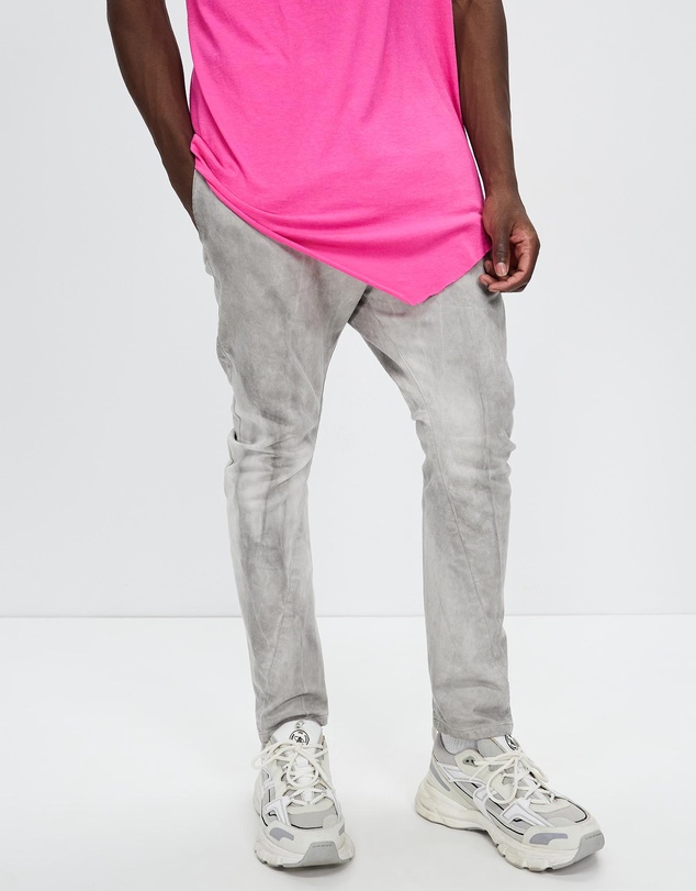 Surrounded By Ghosts - The Ruby Low Crotch Tailored Denim Pants
