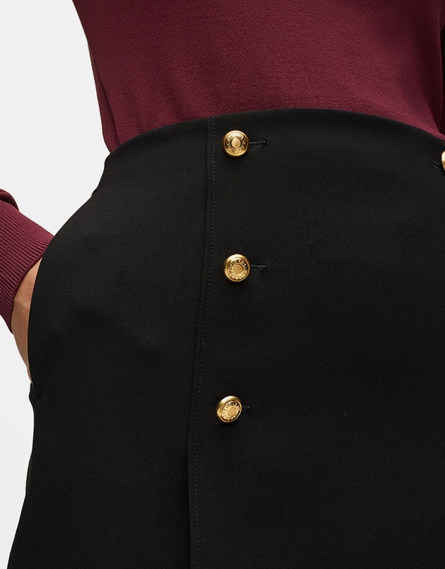Karl Lagerfeld - Button Detail Skirt