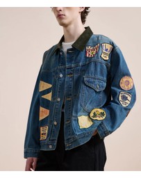 Found - Denim Patchwork Jacket