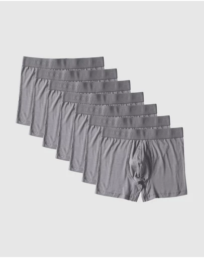 Boody - 7-Pack Mens Everyday Boxer Ash