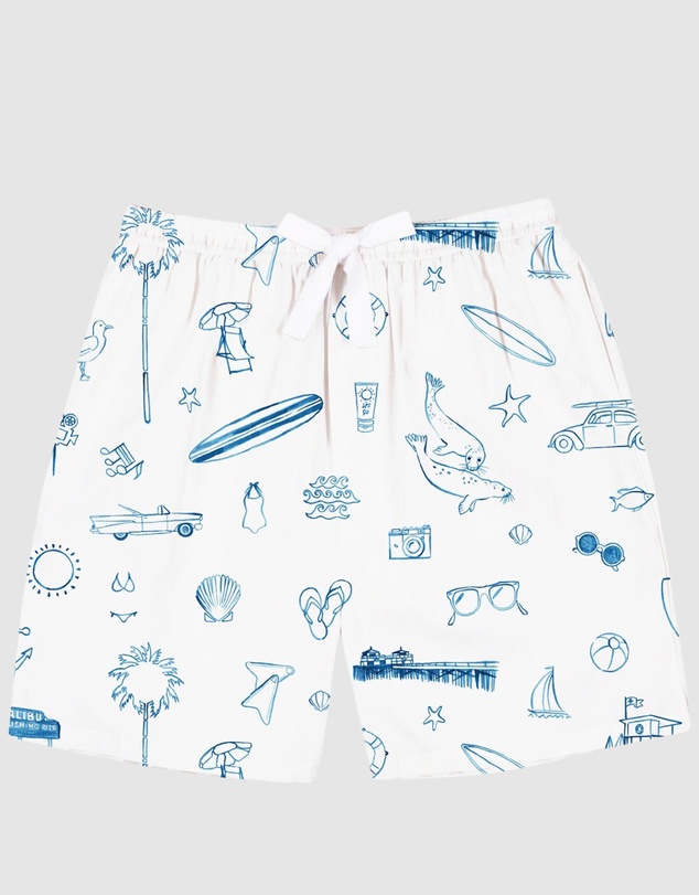 Sant And Abel - Men's Nathan Turner Malibu Sleep Shorts