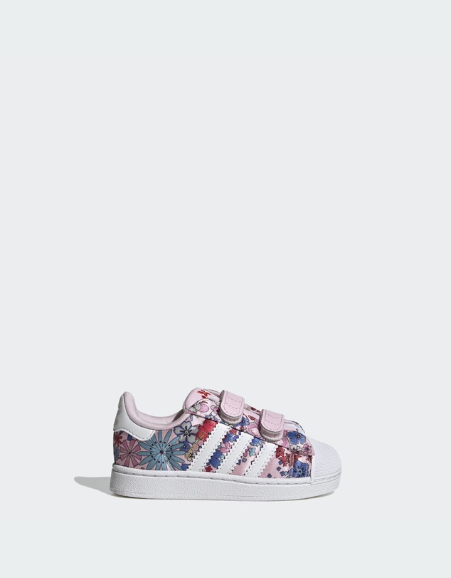 adidas Originals - ADIDAS LIBERTY LONDON SUPERSTAR II COMFORT CLOSURE SHOES Infants