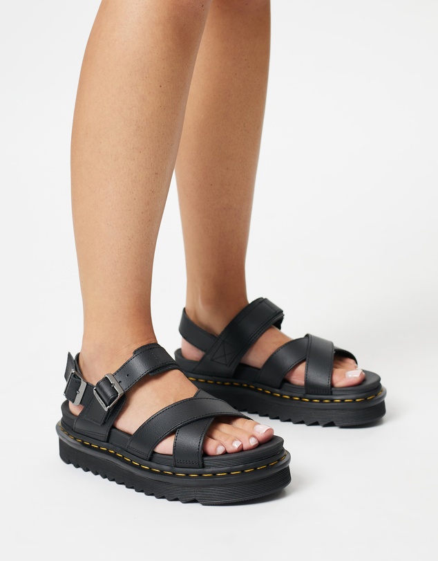Dr Martens - Voss II Cross Strap Sandals - Women's