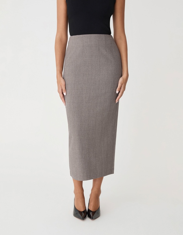 Forcast - Loretta Midi Pencil Skirt