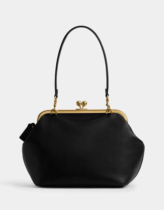 Coach - Glovetanned Leather Kisslock Frame Bag 27