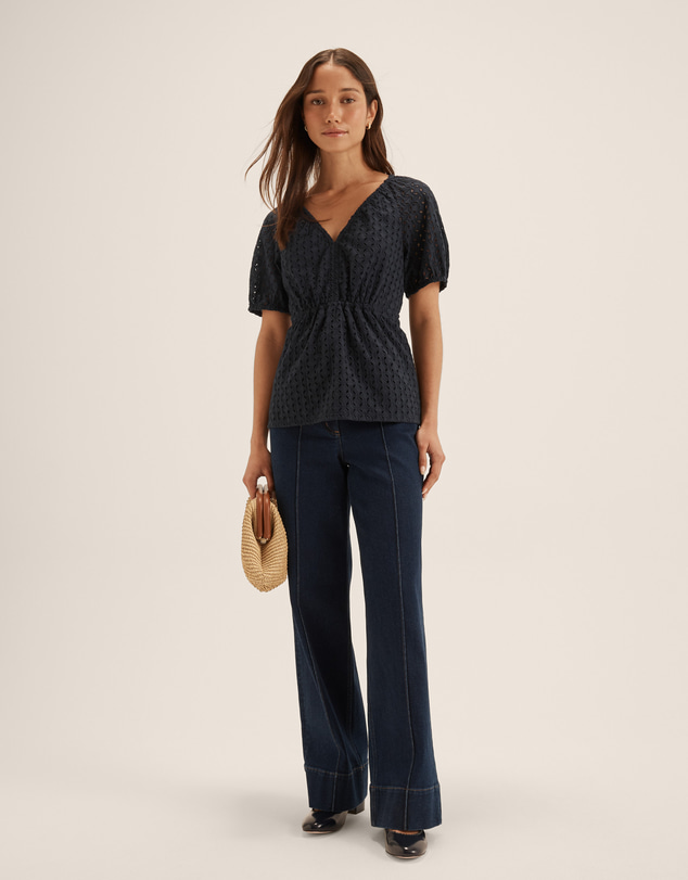 Review - Mabel Broderie Blouse