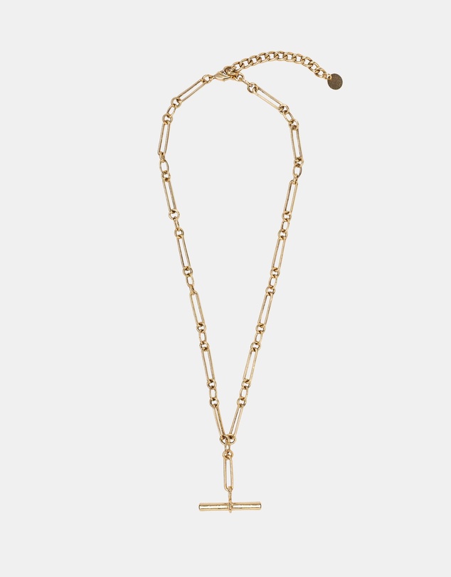 Kitte - Heirloom Fob Necklace - Gold