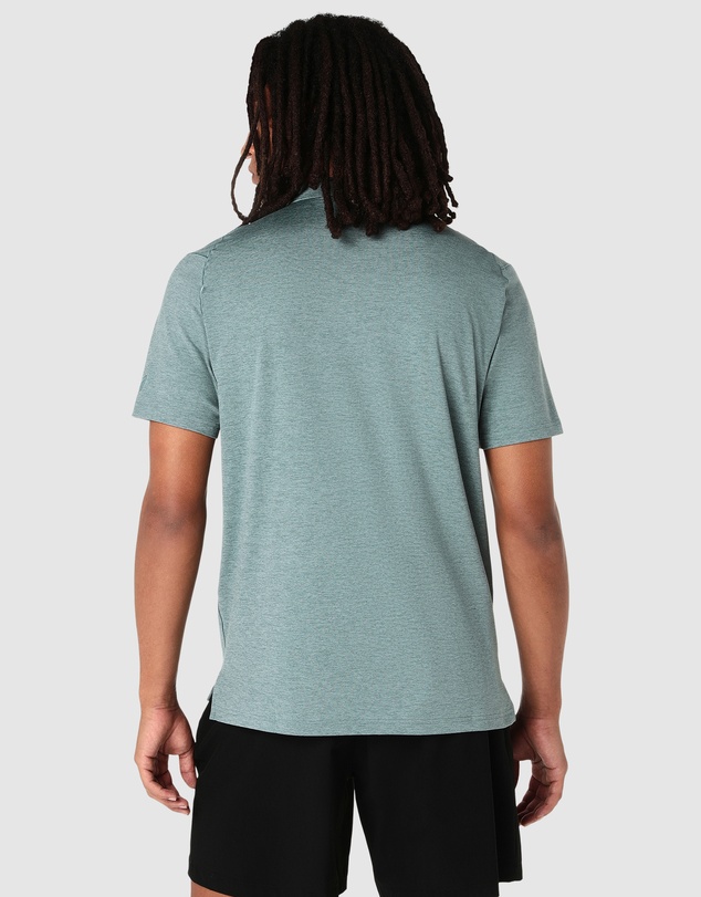 ASICS - Refined Texture Short Sleeve Polo-Shirt - Men's
