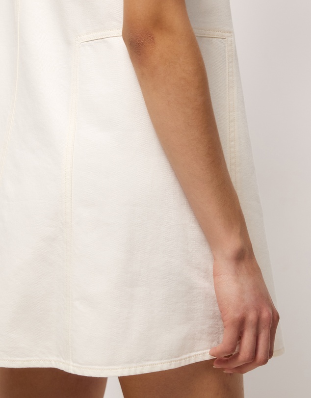 AERE - Romily Soft Denim Mini Dress