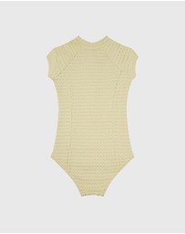 Aqua Blu Kids - Stepping Stones Cap Sleeve One Piece - Kids