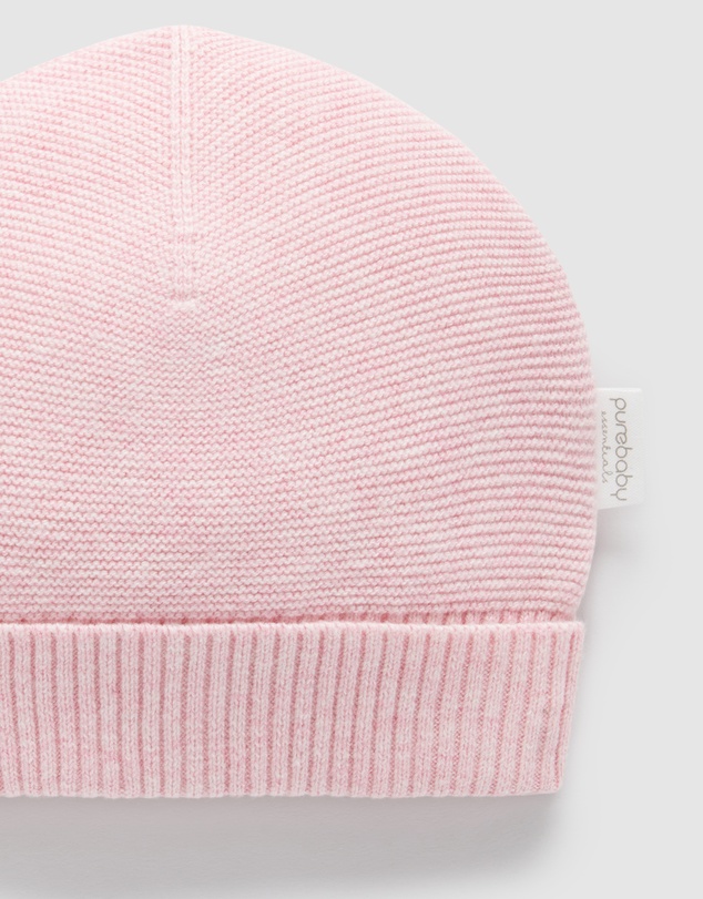 Purebaby - Textured Beanie-Babies