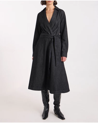 David Lawrence - Blancha Denim Dress