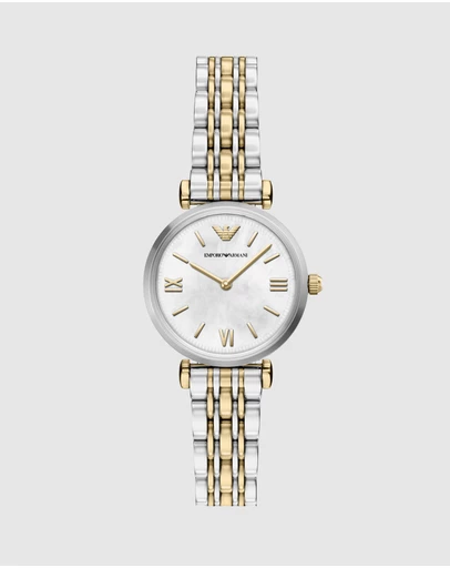 Emporio Armani - Two Tone Analogue Watch