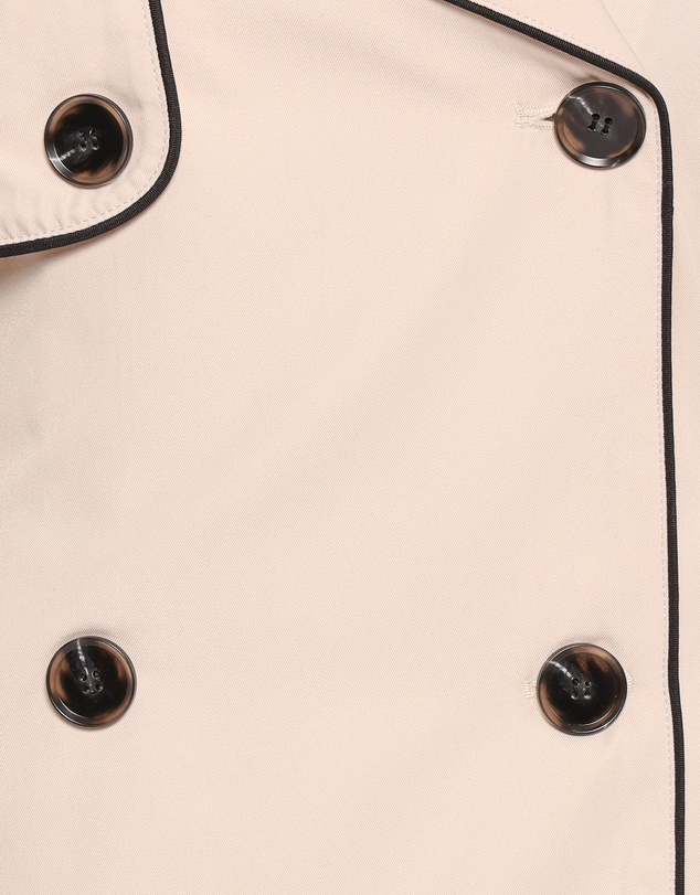 Petal & Pup - Franklin Cropped Trench - Ecru