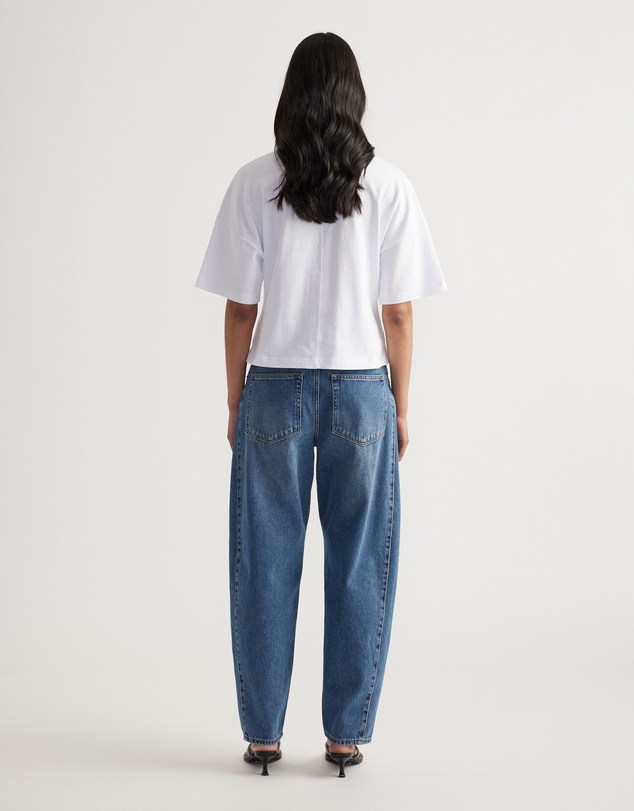 Decjuba - Alicia V Neck Boxy Tee
