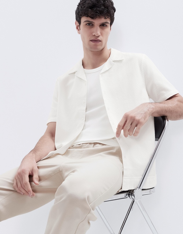 UNISON - Jacquard Regular Fit Shirt