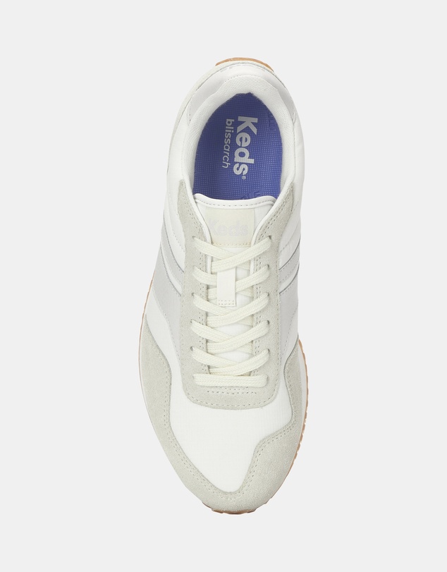 Keds - Rena Nylon/Suede White/Light Grey