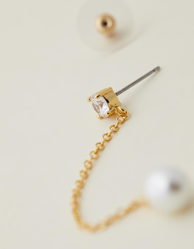 Stephanie Browne - Mode Pearl Earrings