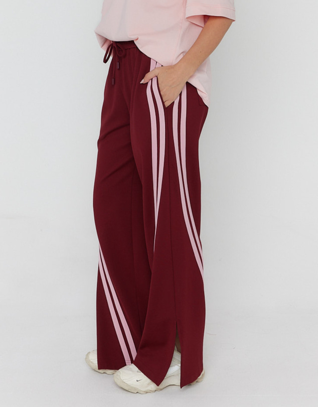ALEXANDRA - Jitsum Pants Burgundy