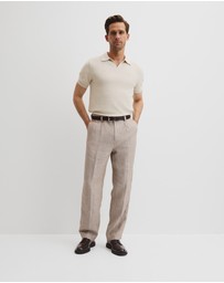 Country Road - Australian Cotton Textured Knit Polo