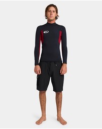 Quiksilver - Mens 15mm Mercury Long Sleeve Wetsuit Top