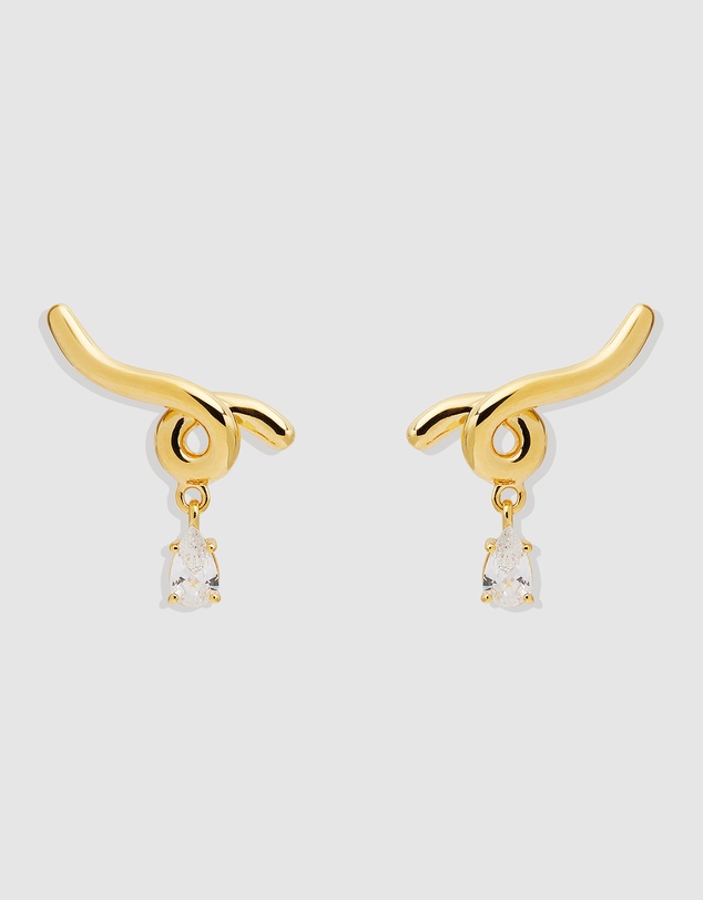 By Charlotte - Entwined With You Earrings