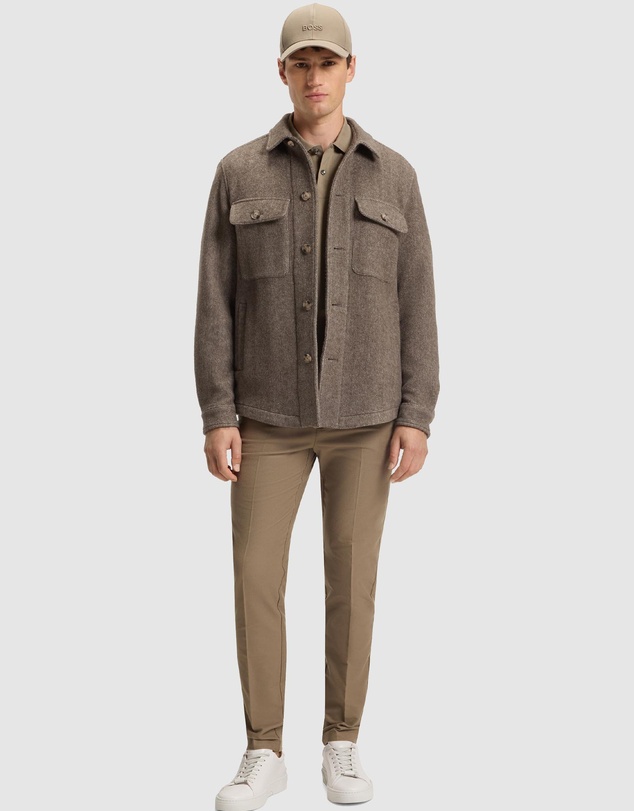 BOSS - Pallas Polo Shirt in Cotton Piqué With Logo Details