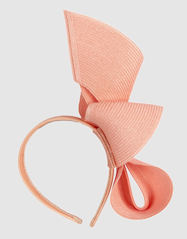 Max Alexander - Tall Coral Racing Fascinator