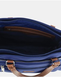 Pierre Cardin - Pierre Cardin RFID Anti-Theft Nylon Mini Tote with Crossbody