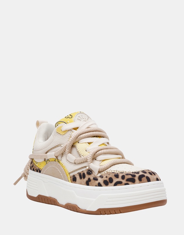 Steve Madden - Brouhaha Leopard Multi Sneakers