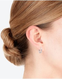 Lovisa - Sterling Silver Chunky Huggie Earrings