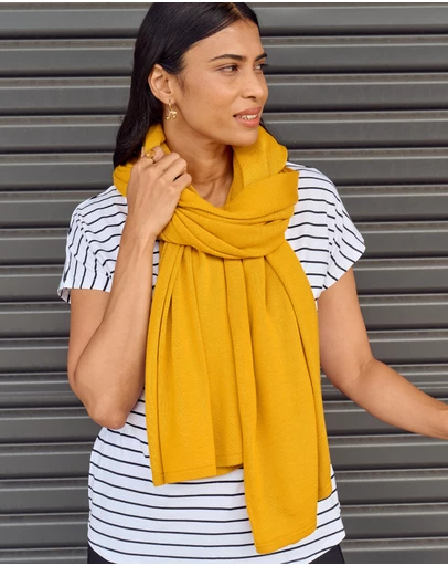 Bamboo Body - Bamboo & Recycled Cashmere Wool Travel Wrap 