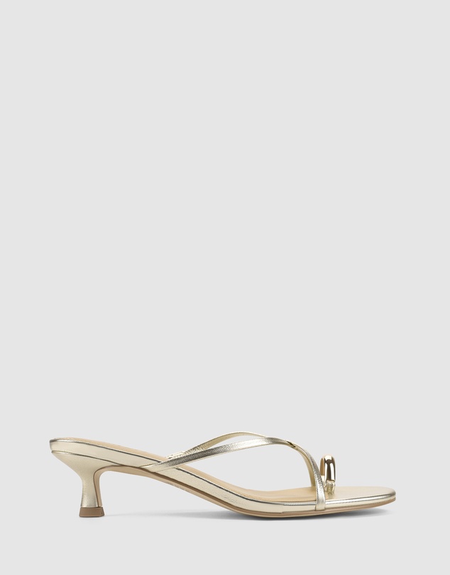 Siren - Xane Kitten Heel Thongs
