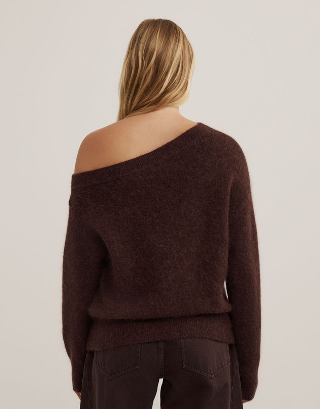 Witchery - Fluffy Asymmetric Knit