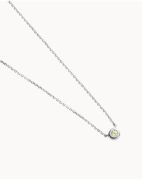 Kirstin Ash - Petite Birthstone Necklace August Peridot