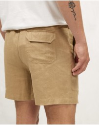 AERE - Euro Resort Linen Shorts