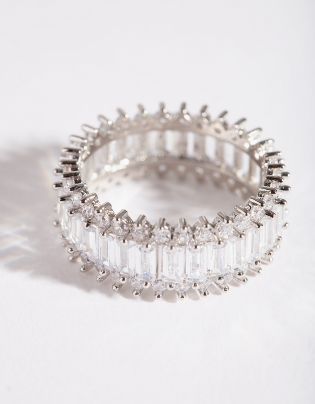 Lovisa - Cubic Zirconia Baguette Ring