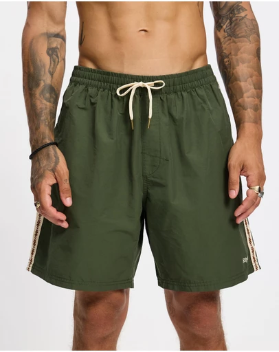 Rhythm - Woven Tape Beach Shorts