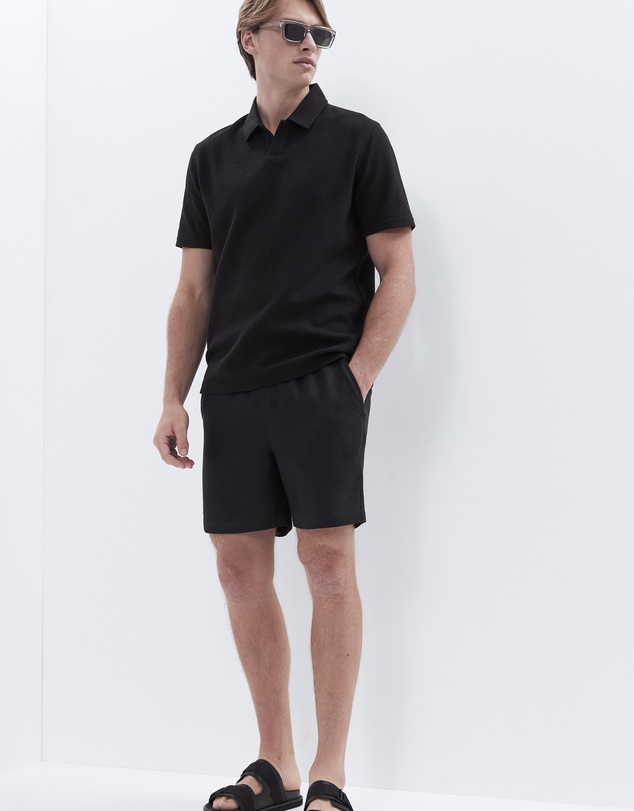UNISON - Linen Pull On Short